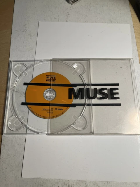 MUSE SUNBURN LIMITED EDITION 7”vinyl Muse Sunburn UK Limited Edition Clear Vinyl 7 inch Single 7