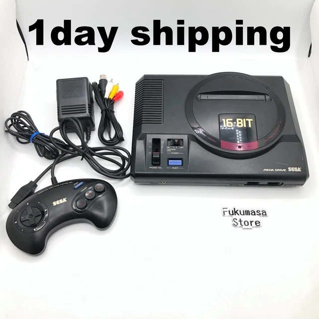 Console SEGA Megadrive 1 + 1 Manette & 2 Jeux : Achat occasion | Consoles de jeux Sega Bon état