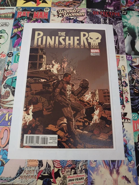 Punisher #218 1:25 Smallwood Variant Punisher War Machine NM bagged and boarded