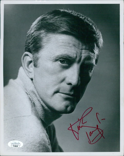 Kirk Douglas Actor Signed 8x10 Glossy Photo JSA Authenticated