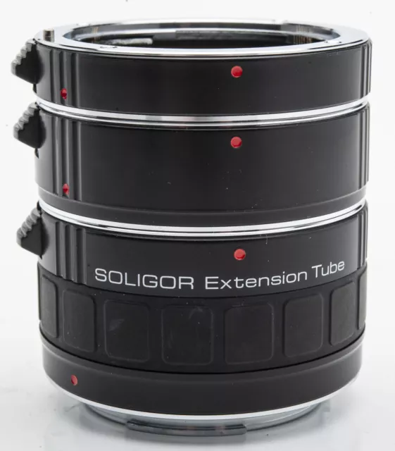 Soligor C / Af Extension Tube Extension Tubes Set 36mm/20mm/12mm - Canon EOS