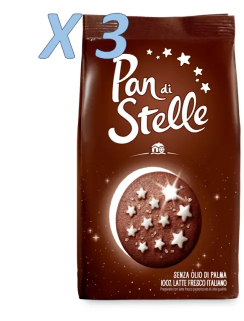 Moulin Blanc Pan de Étoiles Biscuits Cacao 3 x 350 G (1,050 KG)