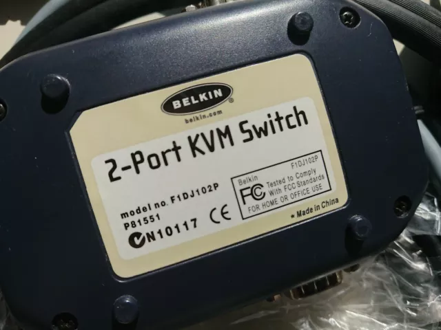 Switch - 2 Port KVM - F1DJ102P