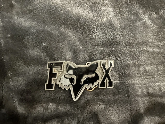 Fox Racing Promo Belt Buckle Bright Pink Vintage Motocross Dirt Bike .DBD946 Fox Racing Promo Belt Buckle Bright Pink Vintage Motocross Dirt Bike .DBD946