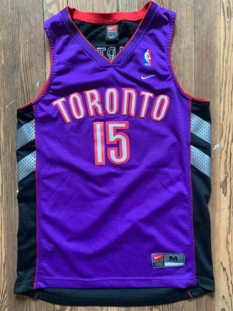 Vince Carter Toronto Raptors Men's Medium M Nike Swingman Jersey Purple