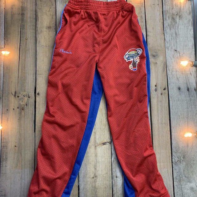 Harlem Globetrotters Tuta Warm Up Palestra Pantaloni Uomo Taglia M FUBU 75th