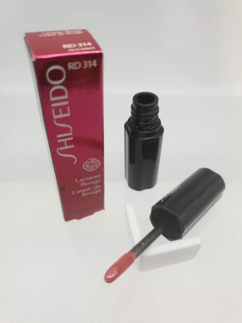 Coral profundo Shiseido laca roja RD314, 6 ml 2