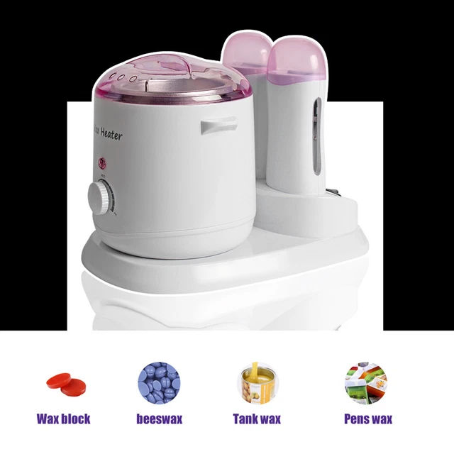 (US Plug 110V)3-In-1 800ml Adjust Wax Heater Warmer Painless Hair Remover HEE