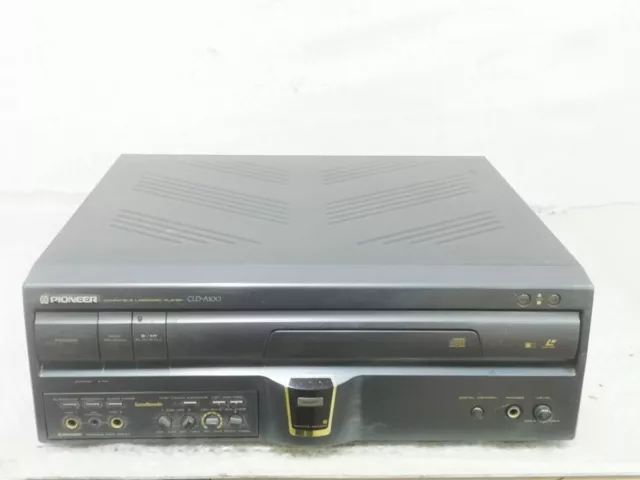 PIONEER CLD-A100 Laser Disc Player LD Laser Active Compatible Laser Disc JUNK