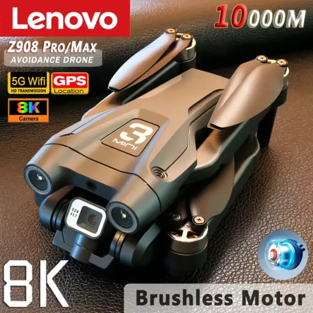 Lenovo Z908Pro Max Drone Brushless Motor Dual 8K ESC Professional WIFI FPV Obsta