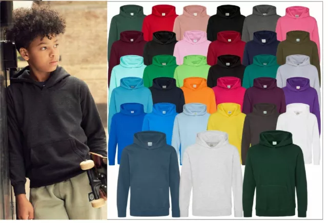 Bambini Felpa Semplice Casual Bambini Bambine Felpa con Cappuccio Pullover Top