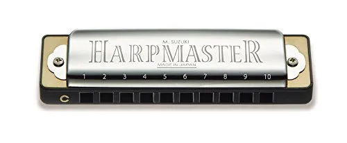 *SUZUKI 10 hole harmonica HARP MASTER MR-200 C tone