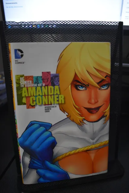 The Sequential Art of Amanda Conner DC Deluxe Hardcover BRAND NEW Power Girl JSA