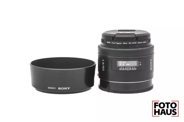 *READ* Sony Lens 50mm f/1.4 SAL50F14 Minolta A-Mount DSLR 1252