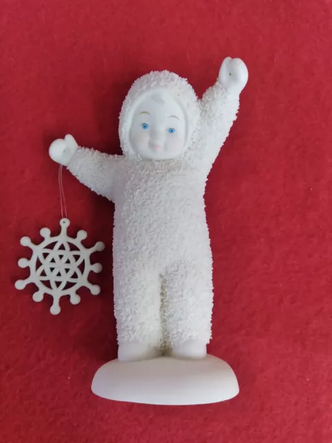 Department 56 Snowbabies "Everyone Is Beautiful" Holding Snowflake Figurine