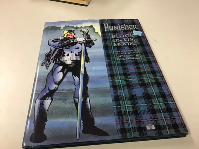 NEW 1991 Punisher Blood On The Moors Graphic Novel
