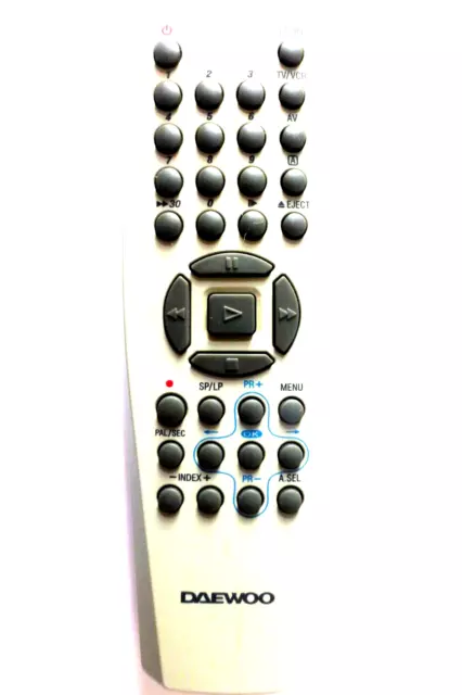Daewoo Tv/Vcr Combi Remote Control