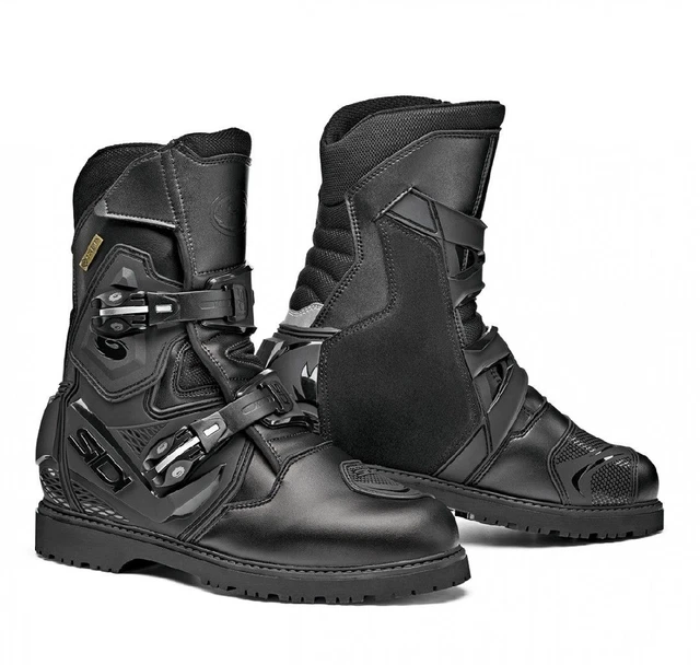 Stivali Moto Touring Sidi Mid Adventure 2 Gore-Tex Nero
