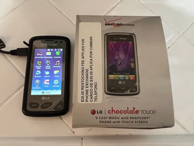 LG BEJVX8575 Chocolate Touch Verizon Cell Phone vCast Bluetooth EVDO 3G Grade C