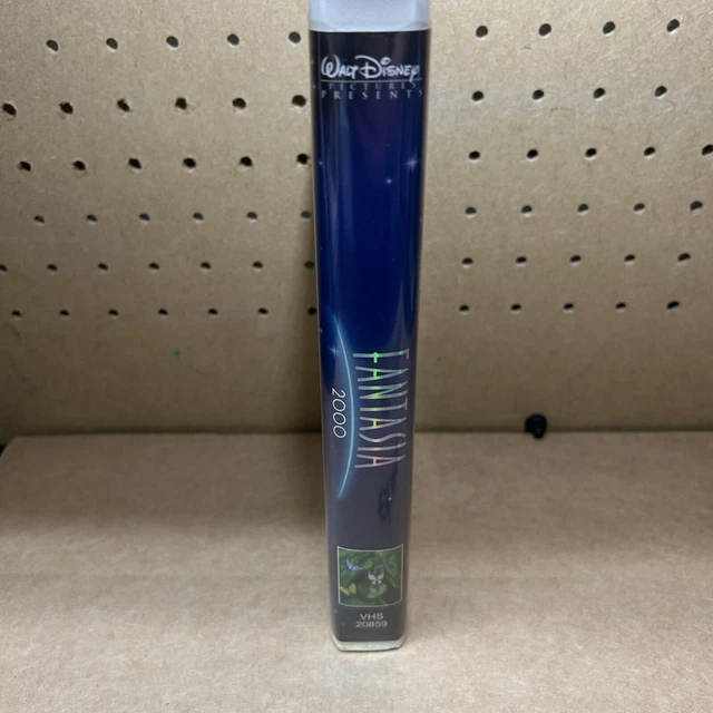 Clamp Shell Box FANTASIA 2000 (VHS, 2000, Clamshell Case) Walt Disney W/ Booklet £4.50 ...