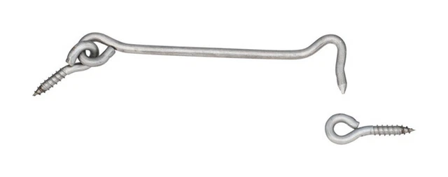 National Hardware N348-425 Stainless Steel Hook & Eye 6 in. (Pack of 3)