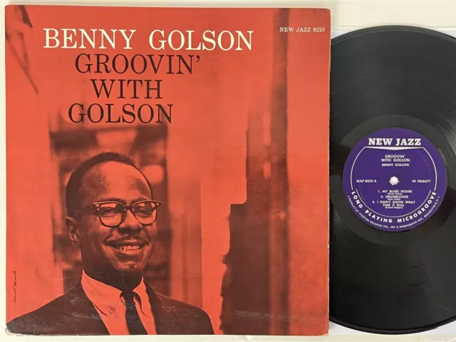 BENNY GOLSON Groovin' With Golson New Jazz 8220 RVG Deep Groove 1959 Mono LP