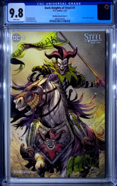 Dark Knights of Steel #1 Kirkham Variant B CGC 9.8