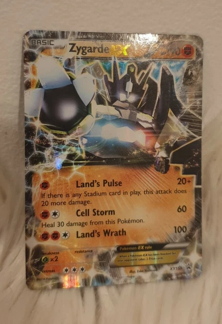 Zygarde EX XY151 Black Star Promo Pokemon Card