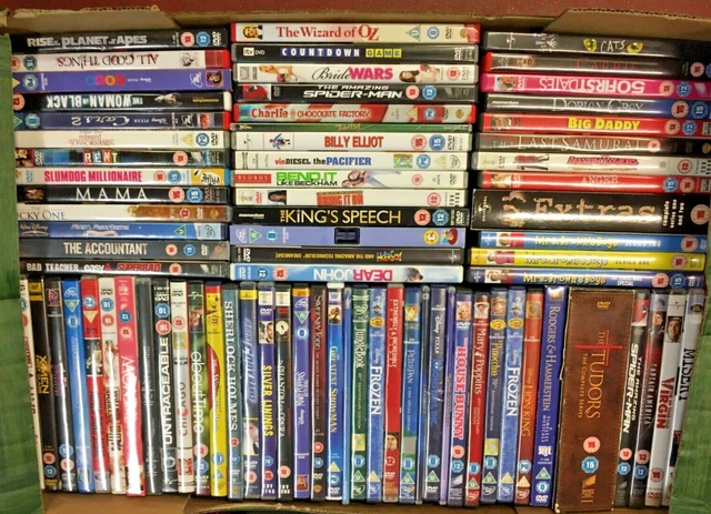 Media Job Lot - 5 Boxes of DVDs- unchecked / untested               MEDIA CCC143 3