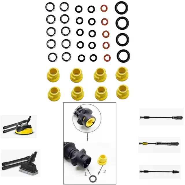 Set guarnizioni O Ring resistente per dispositivo di pulizia Karcher K2 K3 K4 K5 K6 K7