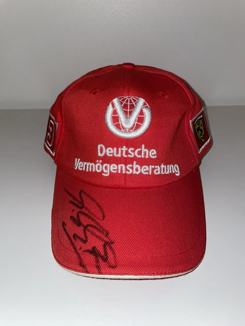 MICHAEL SCHUMACHER PHOTO signée Ferrari F1 signature originale
