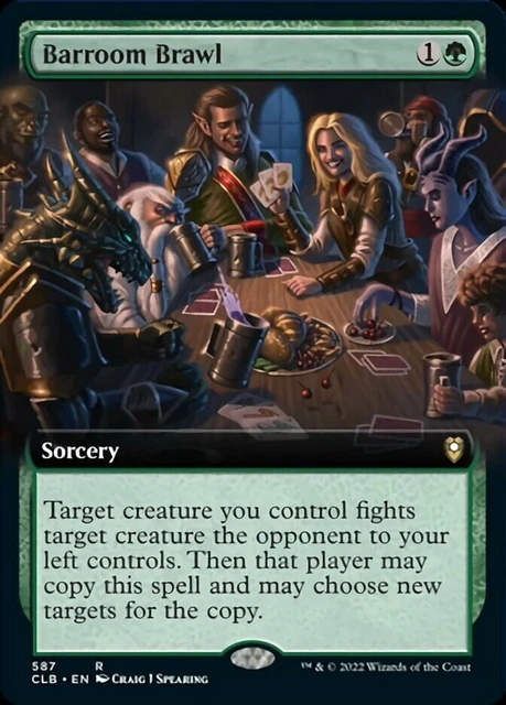 BARROOM BRAWL (ART étendu) [Commander Legends: Battle for Baldur's Gate ...