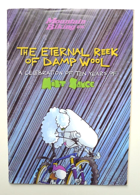 Wool Comic RARE MINT SAUCE The Eternal Reek of Damp Wool Comic MBUK MTB Bike Jo ...