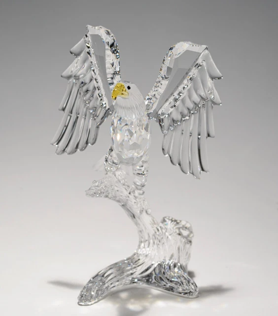 Qualität Swarovski Kristall Weißkopfseeadler Figur mit weißer Box & Zertifikat 248003