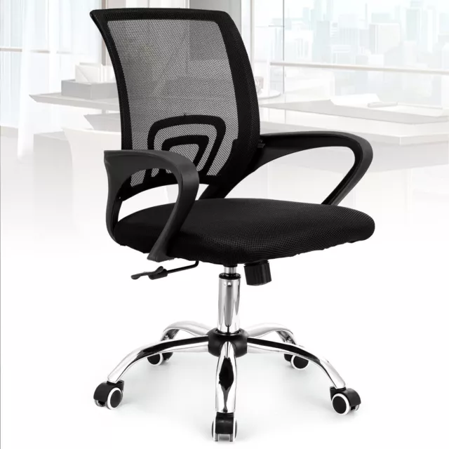 Home Office Adjustable Mesh Height Desk Chair Ergonomic Chair Computer Swivel