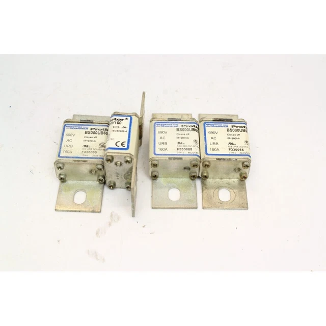 FERRAZ SHAWMUT BS000UB69V160 Fusible sans percuteur 160A 690V Unused (B809)