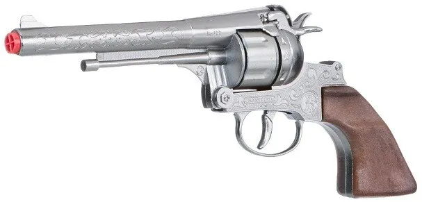 Schrödel- Pistolet Jouet R 88 8-Coups, 1012881, Noir, Taille Unique :  : Autres