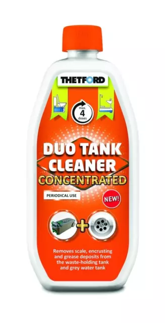 25,39EUR/1l Thetford Duo Tank Cleaner Konzentrat Tankreiniger 800 ml