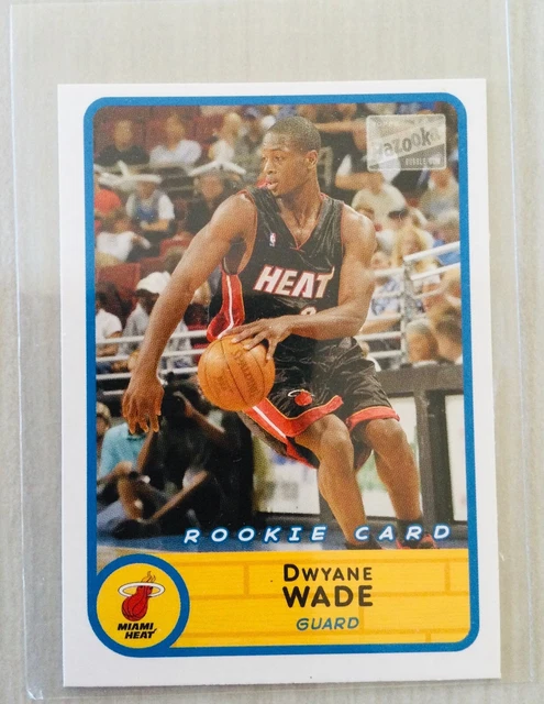 DWYANE WADE 2003-04 Topps Bazooka Mini Rookie Card EUR 19,97 - PicClick FR