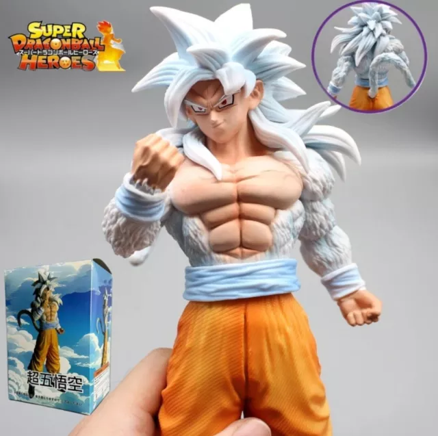 Dragon Ball figurine Son Goku Super Sayan 4 Ultra Instinc 30cm Jouet Collection