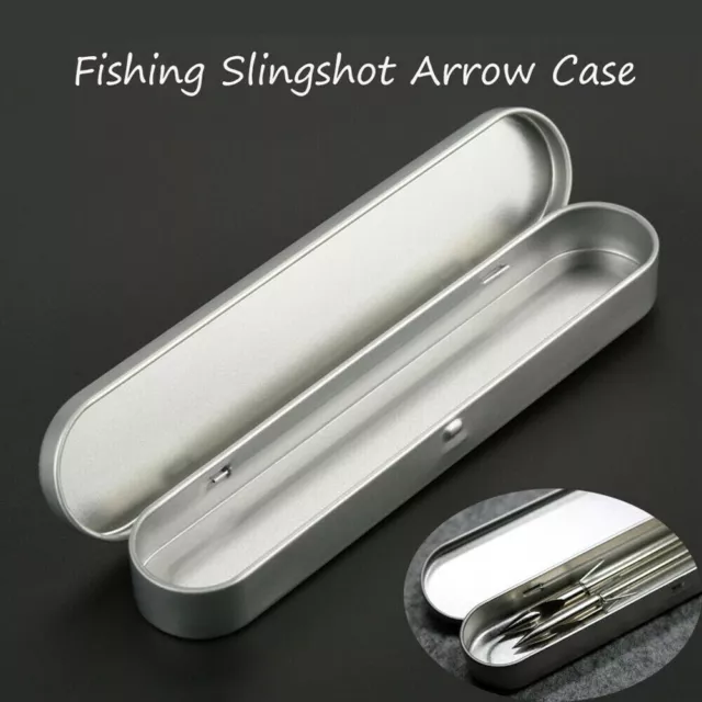 Scatola portatili per freccette da pesca in alluminio per garantire che le punte