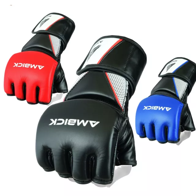 Gel Tech Grappling MMA Boxing Gloves Punching Training Sparring Fighting Wraps