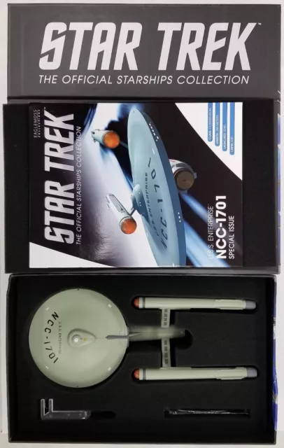 STAR TREK TOS XL Enterprise NCC-1701 Deluxe Collector Edition Box 11" Eaglemoss 2