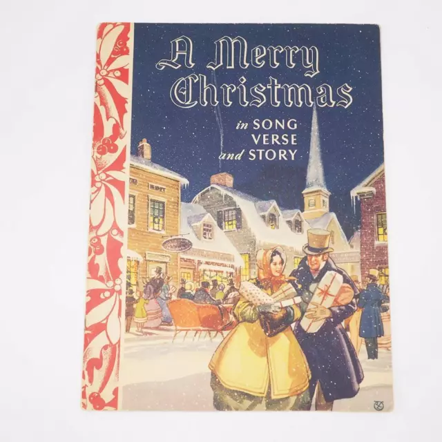 Un Feliz Navidad En Canción Verso Y Story 1940 Rubank Libro de Música