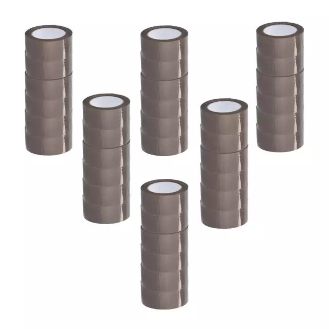 Brown Tan Acrylic Packing Tape Carton Sealing 2.3 Mil 2" x 110 Yards 72 Rolls
