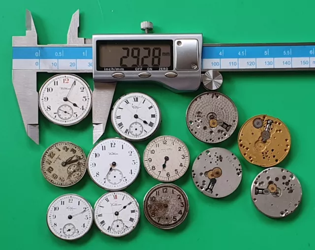 Watchmakers Job Lot Waltham Pocket Watch & Watch Movements