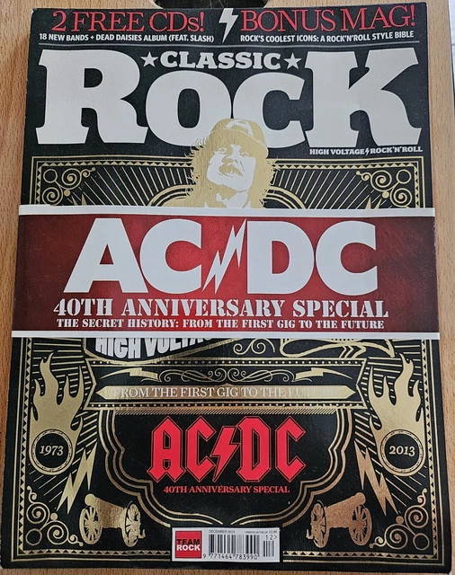 CLASSIC ROCK MAGAZINE, AC/DC 40th Anniversary Special. £40.00 - PicClick UK