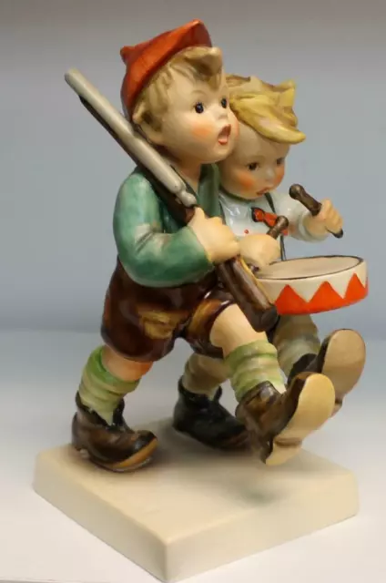 Goebel Hummel Volunteers HUM 50/I  6 1/2" Tall signed by Gerhard Skrobek