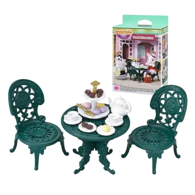 Sylvanian Families Family Tea and Treats Dollhouse Playset New in Box Gift 6012