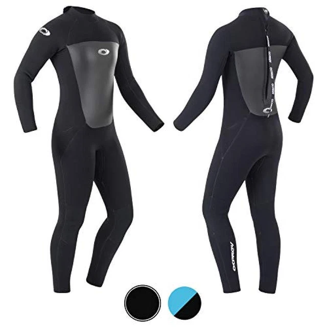 (TG. S) Osprey Origin muta surf neoprene donna invernale lunga 5 mm, Nero (S) -
